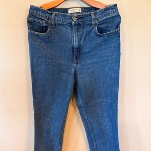 Abercrombie & Fitch Straight Leg Blue Jeans